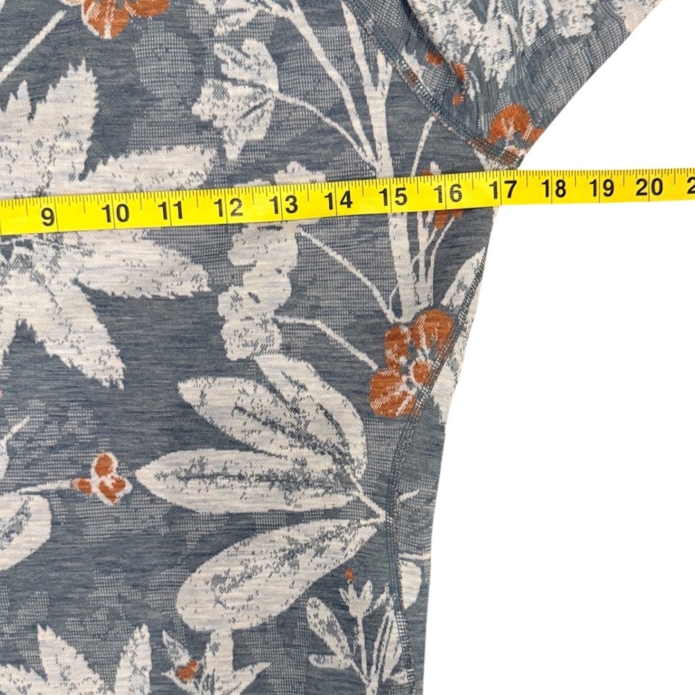 Smartwool Womens Merino Wool Floral Classic Base Layer Long Sleeve Gorpecore L - Picture 7 of 9